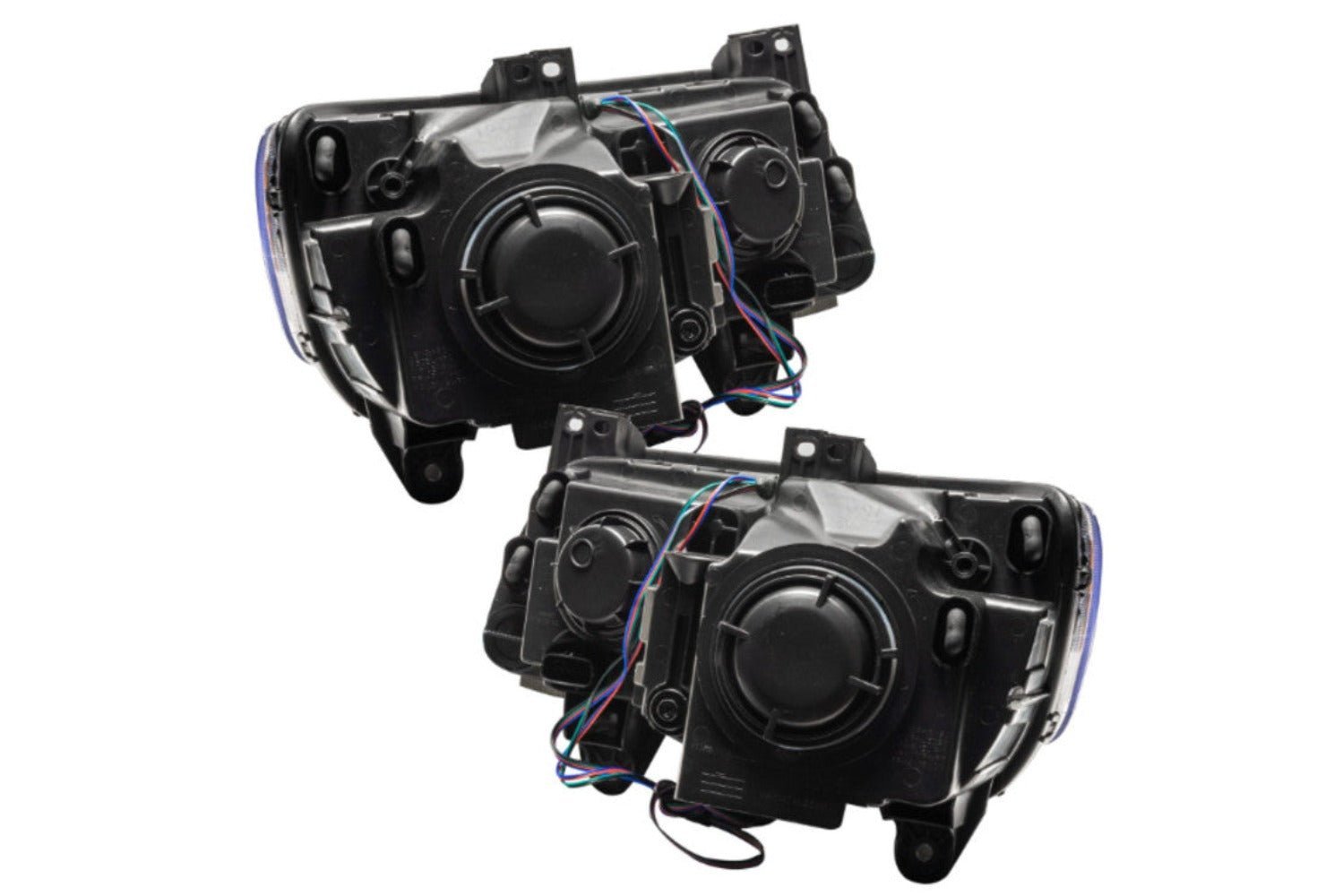 Oracle LED Halo Headlights: 11-14 Chrysler 300c W/o OEM HID (Black / Colorshift RGB + RGB DRL / 2.0 Controller) - Image 5