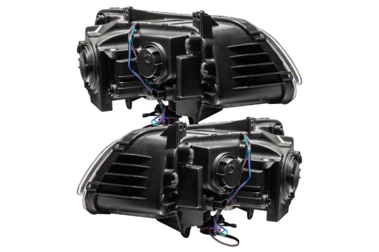 Oracle LED Halo Headlights: 11-14 Chrysler 300c W/o OEM HID (Black / Colorshift RGB + RGB DRL / RF Controller) - Image 6