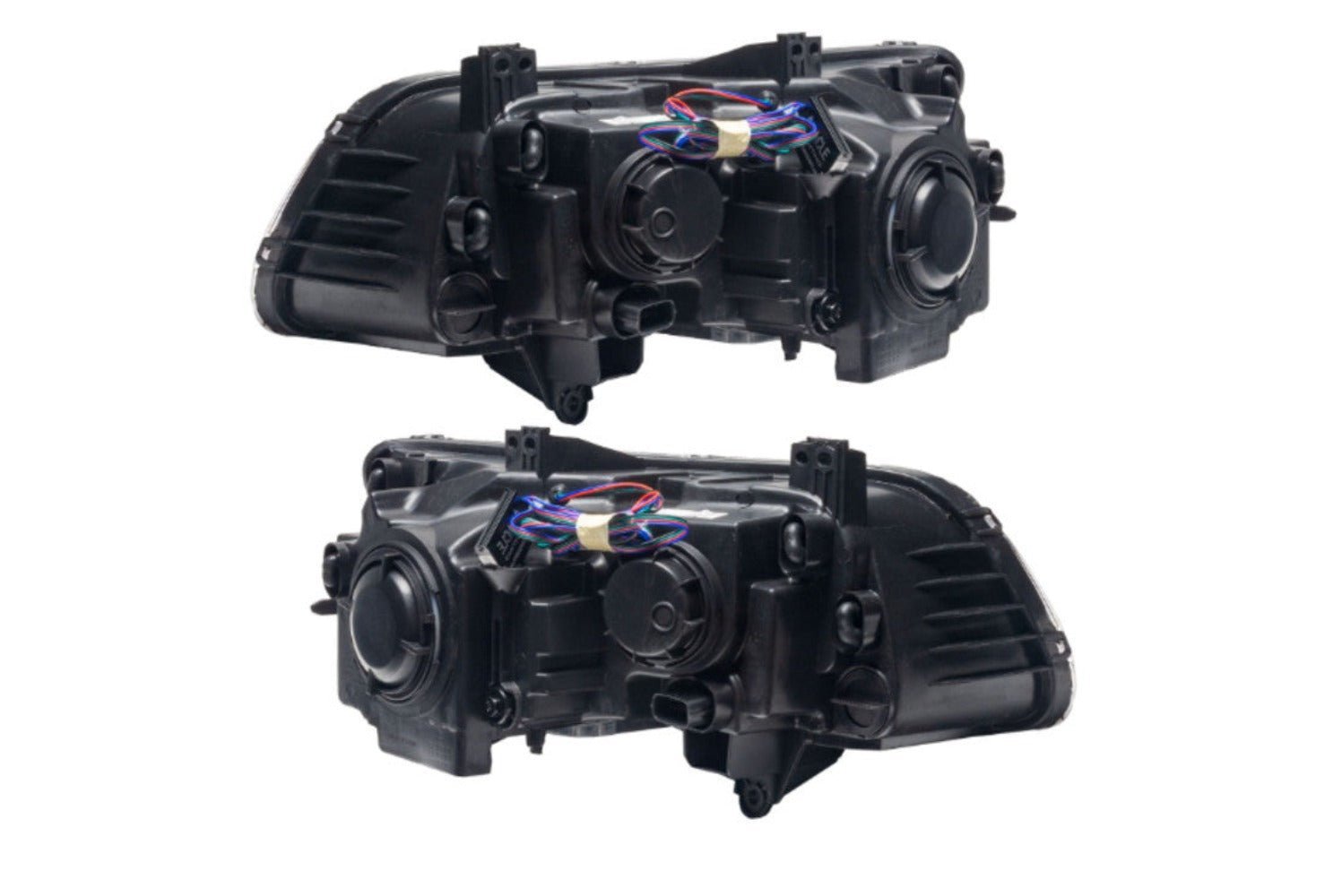 Oracle LED Halo Headlights: 11-14 Chrysler 300c W/o OEM HID (Black / White SMD Single Color) - Image 4