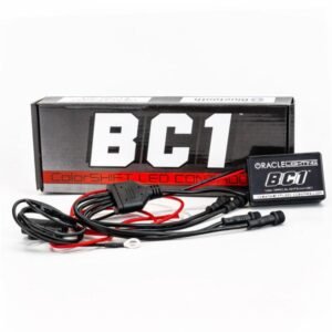 Oracle LED Halo Headlights: 11-14 Chrysler 300c W/o OEM HID (Chrome / Colorshift RGB / BC1 Controller) - Image 2