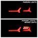 Mitsubishi Lancer / Evolution X 08-14 Version 2 LED Tail Lights - Black Smoke