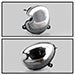 Mini Cooper Countryman 2011-2016 Projector Headlights - Black