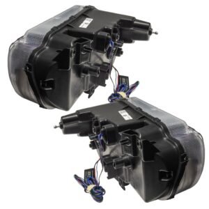 Oracle Lighting 2008-2014 Dodge Challenger Pre-assembled SMD Halo Headlights - Non Hid - Chrome - Image 4