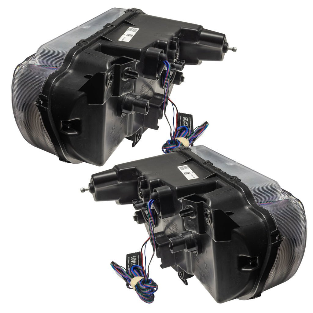 Oracle Lighting 2008-2014 Dodge Challenger Pre-assembled SMD Halo Headlights - Non Hid - Chrome