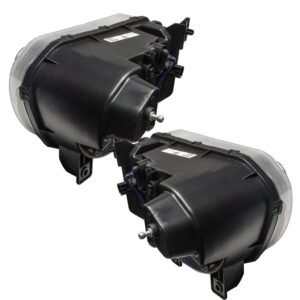 Oracle Lighting 2008-2014 Dodge Challenger Pre-assembled SMD Halo Headlights - Non Hid - Chrome - Image 6
