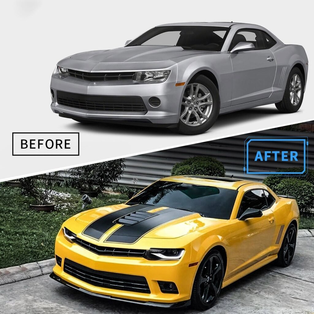 VLAND LED Projector Headlights For Chevy Chevrolet Camaro 2014 2015