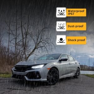 VLAND 1 Pair LED Headlights For 10th Gen Honda Civic Sedan / Coupe / Hatchback / Type R 2016-2021(US Warehouse) - Image 8