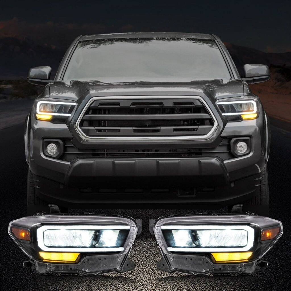 VLAND Full LED Headlights For Toyota Tacoma N300 2015-2019 [DOT. SAE.]