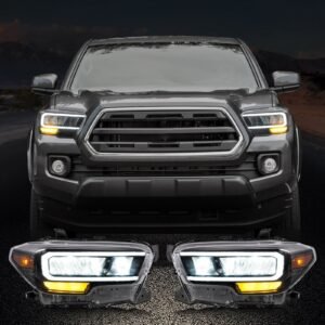 VLAND Full LED Headlights For Toyota Tacoma N300 2015-2019 [DOT. SAE.] - Image 6
