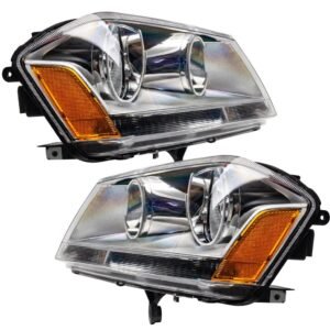 Oracle Lighting 2008-2014 Dodge Avenger SE/SXT Pre-assembled SMD Halo Headlights - Image 3