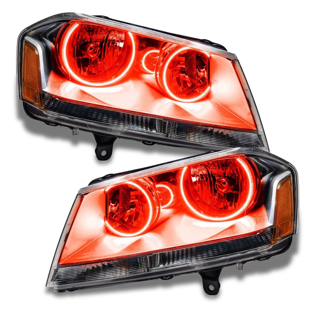 Oracle Lighting 2008-2014 Dodge Avenger SE/SXT Pre-assembled SMD Halo Headlights