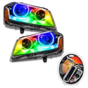 Oracle Lighting 2008-2014 Dodge Avenger SE/SXT Pre-assembled SMD Halo Headlights - Image 10