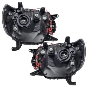 Oracle Lighting 2012-2015 Toyota Tacoma Pre-assembled SMD Halo Headlights - Chrome - Image 6