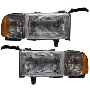Oracle Lighting 1994-2002 Dodge Ram 1500/2500/3500 Pre-assembled SMD Halo Headlights - Image 8