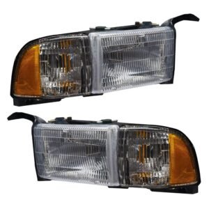 Oracle Lighting 1994-2002 Dodge Ram 1500/2500/3500 Pre-assembled SMD Halo Headlights - Image 9