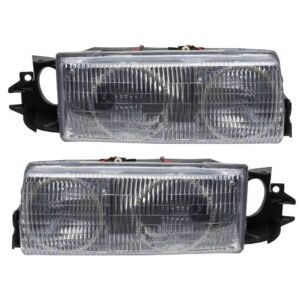 Oracle Lighting 1991-1996 Chevrolet Caprice Pre-assembled SMD Halo Headlights - Image 2