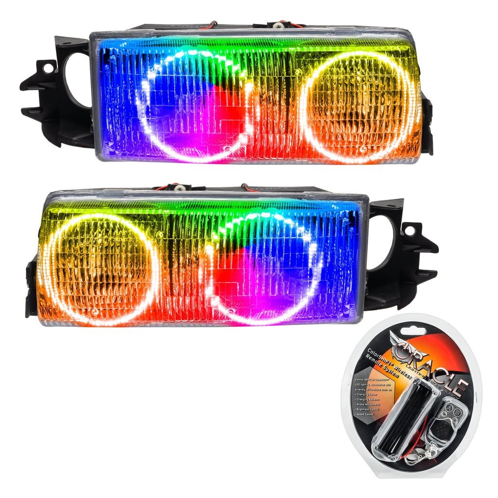 Oracle Lighting 1991-1996 Chevrolet Caprice Pre-assembled SMD Halo Headlights