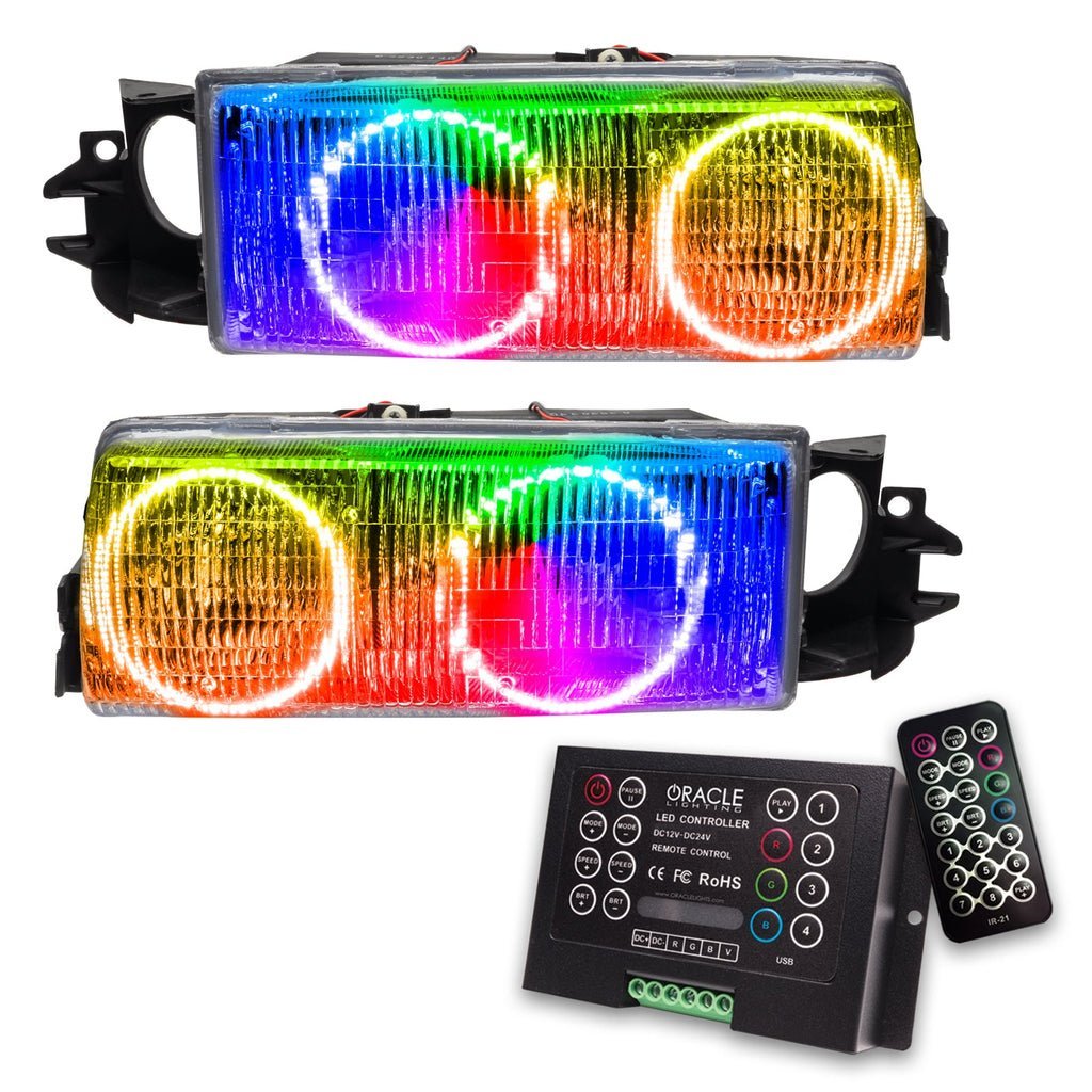 Oracle Lighting 1991-1996 Chevrolet Caprice Pre-assembled SMD Halo Headlights