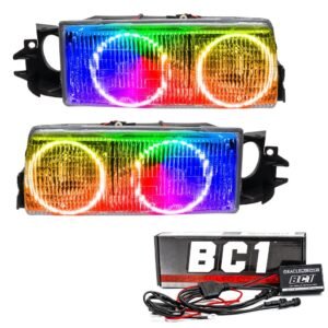 Oracle Lighting 1991-1996 Chevrolet Caprice Pre-assembled SMD Halo Headlights - Image 12