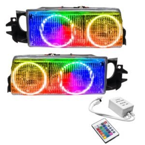 Oracle Lighting 1991-1996 Chevrolet Caprice Pre-assembled SMD Halo Headlights - Image 9
