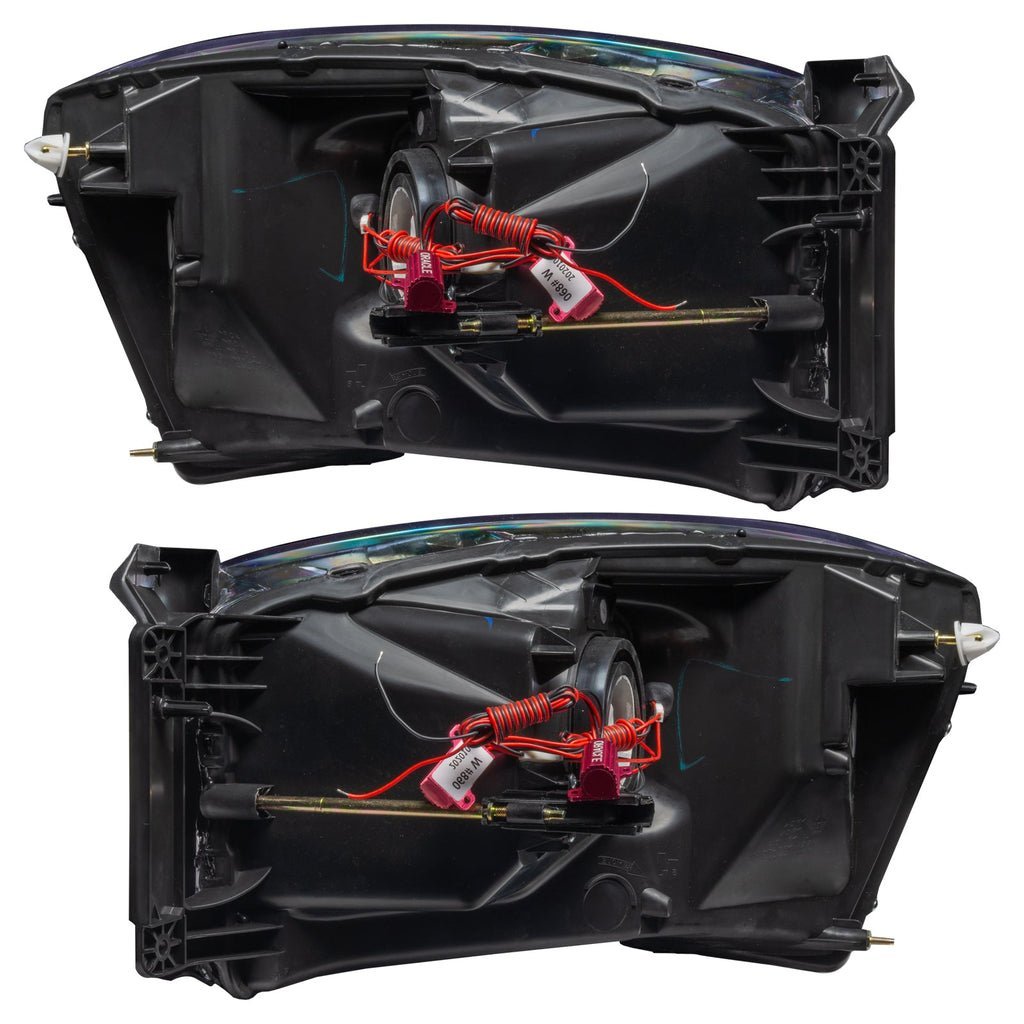 Oracle Lighting 2007-2008 Dodge Ram Pre-assembled SMD Halo Headlights - Black