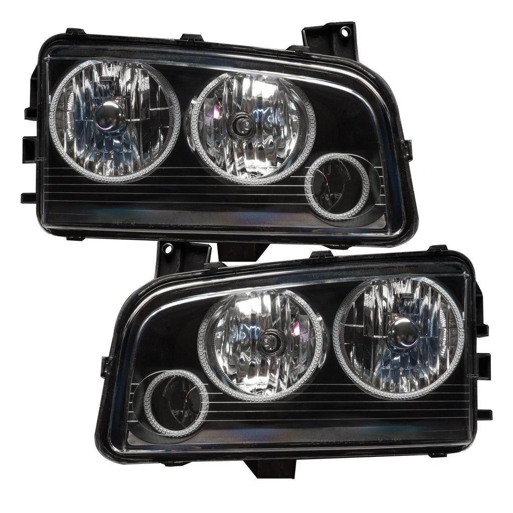 2005-2010 Dodge Charger Pre-assembled SMD Halo Headlights - Non Hid - Triple Halo