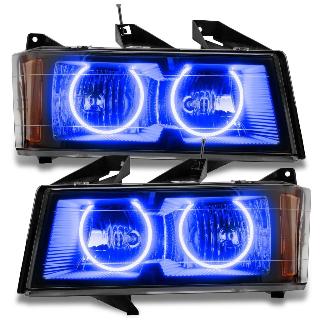 Oracle Lighting 2004-2012 Chevrolet Colorado Pre-assembled Led SMD Halo Headlights