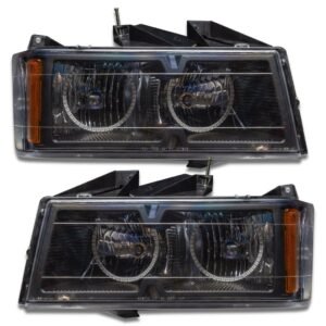 Oracle Lighting 2004-2012 Chevrolet Colorado Pre-assembled Led SMD Halo Headlights - Image 3