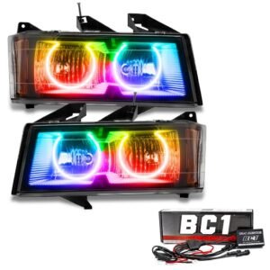 Oracle Lighting 2004-2012 Chevrolet Colorado Pre-assembled Led SMD Halo Headlights - Image 16