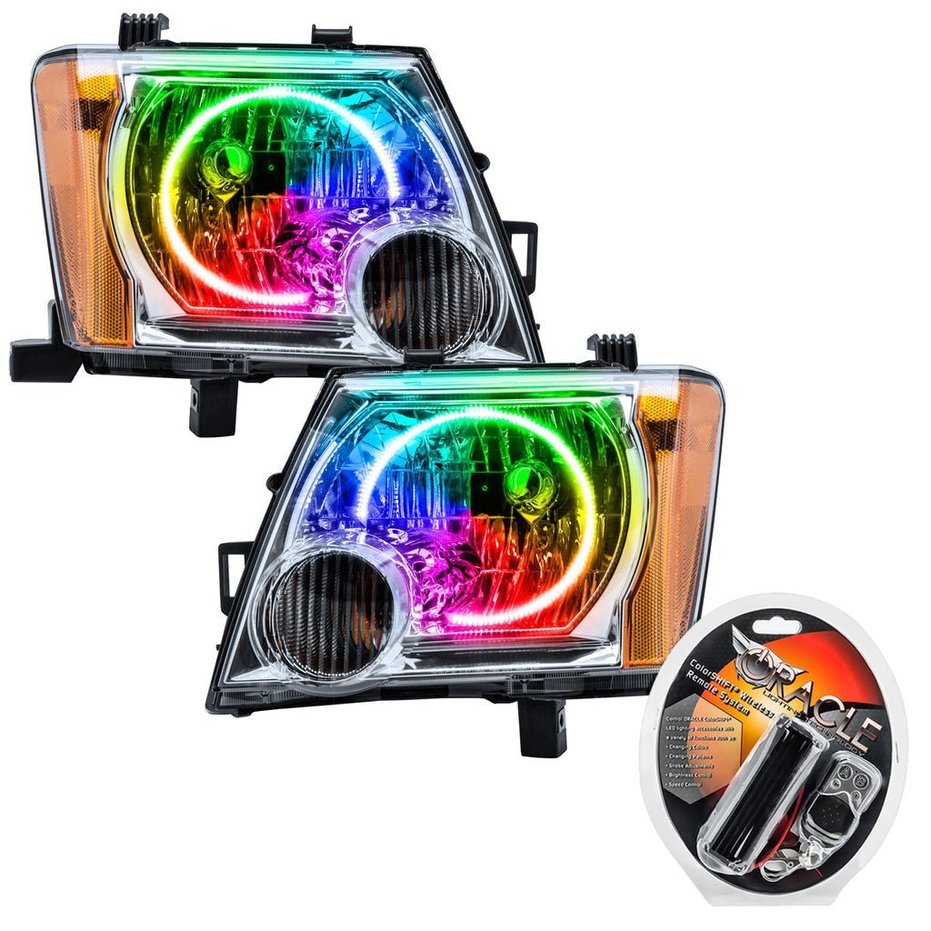 Oracle Lighting 2005-2014 Nissan Xterra Pre-assembled Led SMD Halo Headlights