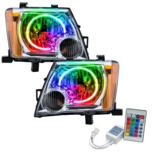 Oracle Lighting 2005-2014 Nissan Xterra Pre-assembled Led SMD Halo Headlights - Image 9