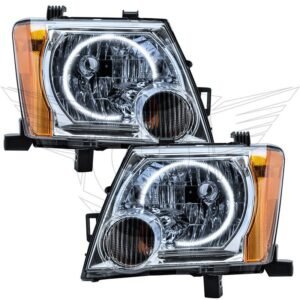 Oracle Lighting 2005-2014 Nissan Xterra Pre-assembled Led SMD Halo Headlights - Image 6