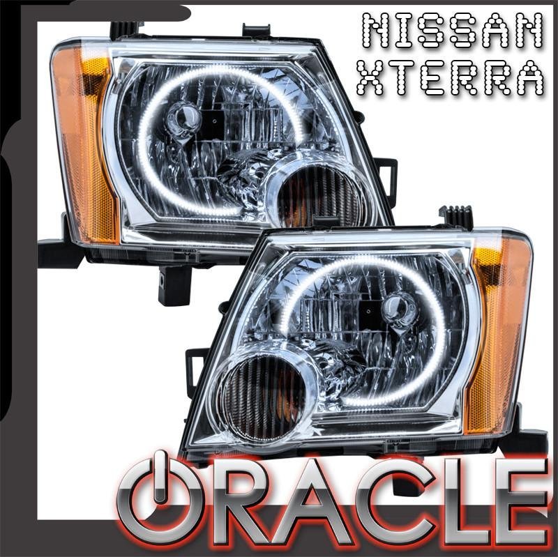 Oracle Lighting 2005-2014 Nissan Xterra Pre-assembled Led SMD Halo Headlights