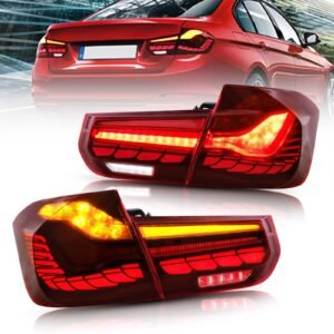 VLAND OLED Tail Lights For BMW 3-Series F30 F35 F80 Sedan 2013-2018 with Dynamic Animation Lighting (Do NOT Fit for Convertible| 2015 328i F30) - Image 1