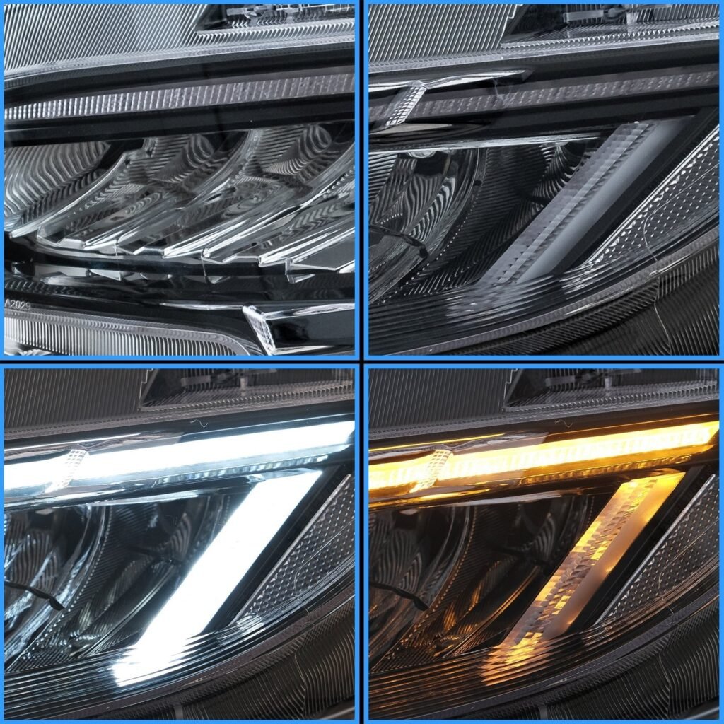 VLAND 1 Pair LED Headlights For 10th Gen Honda Civic Sedan / Coupe / Hatchback / Type R 2016-2021(US Warehouse)