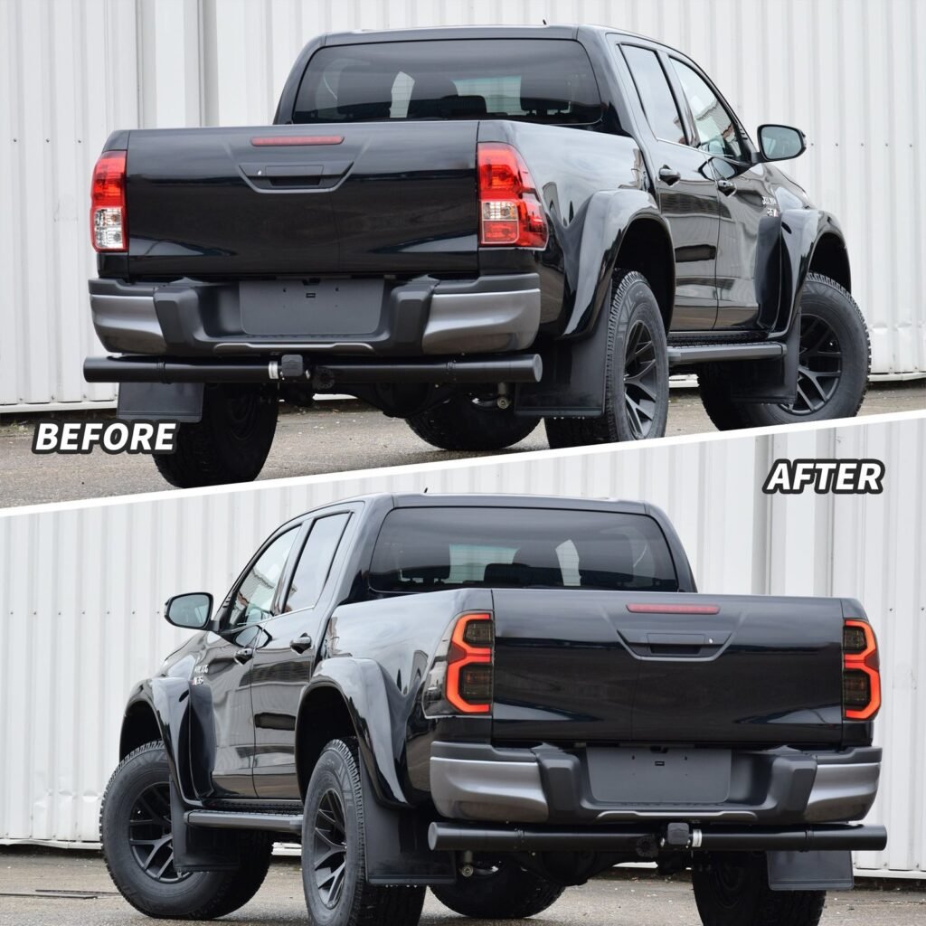 VLAND LED Tail Lights For Toyota Hilux 2015-2020 Rear Lamps