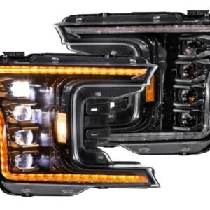 Ford F150 (18-20): XB Led Headlights (Pair / ASM Amber DRL) (Gen 2) - Image 1
