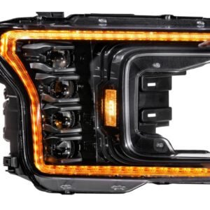 Ford F150 (18-20): XB Led Headlights (Pair / ASM Amber DRL) (Gen 2) - Image 3