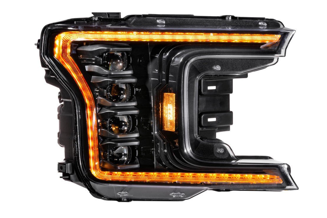 Ford F150 (18-20): XB Led Headlights (Pair / ASM Amber DRL) (Gen 2) - Image 3