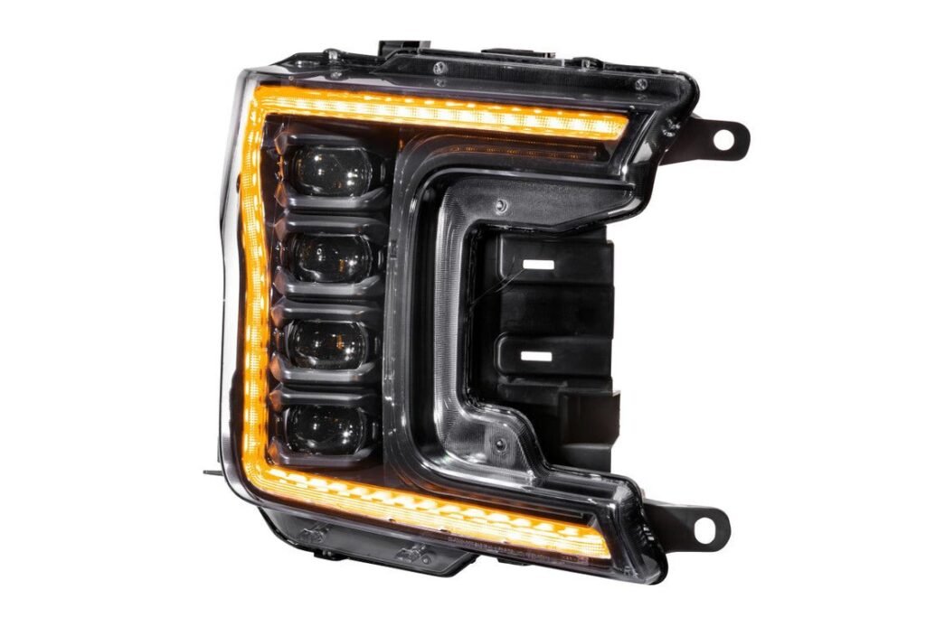 Ford F150 (18-20): XB Led Headlights (Pair / ASM Amber DRL) (Gen 2)