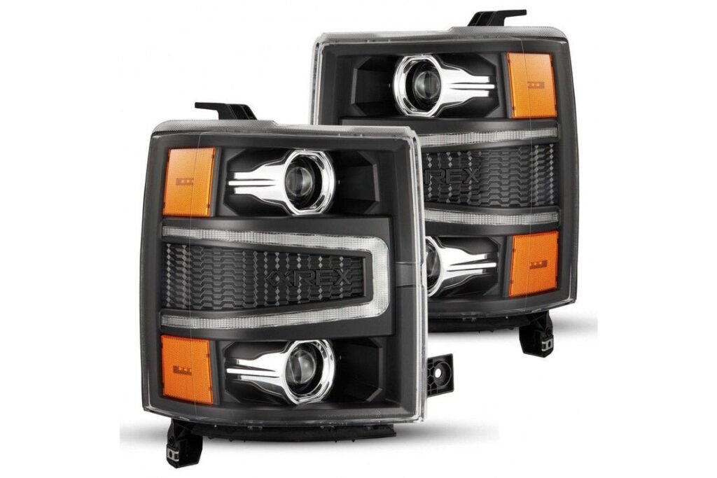Chevrolet Silverado (14-15): Alpharex Luxx Headlights