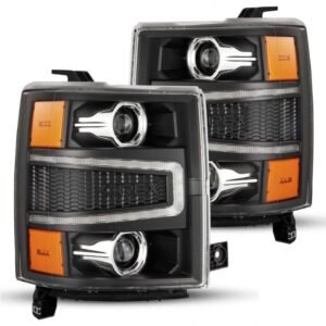Chevrolet Silverado (14-15): Alpharex Luxx Headlights - Image 1