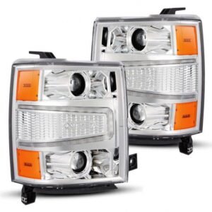 Chevrolet Silverado (14-15): Alpharex Luxx Headlights - Image 2