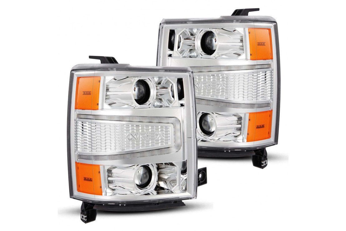 Chevrolet Silverado (14-15): Alpharex Luxx Headlights - Image 2