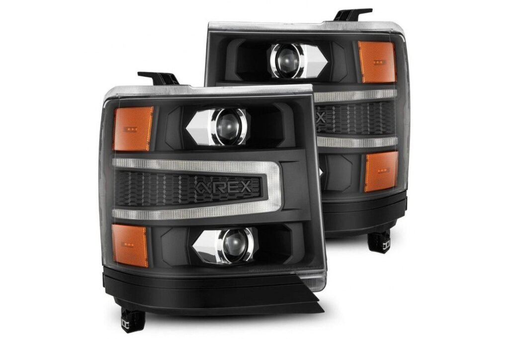 Chevrolet Silverado (16-18): Alpharex Luxx Headlights