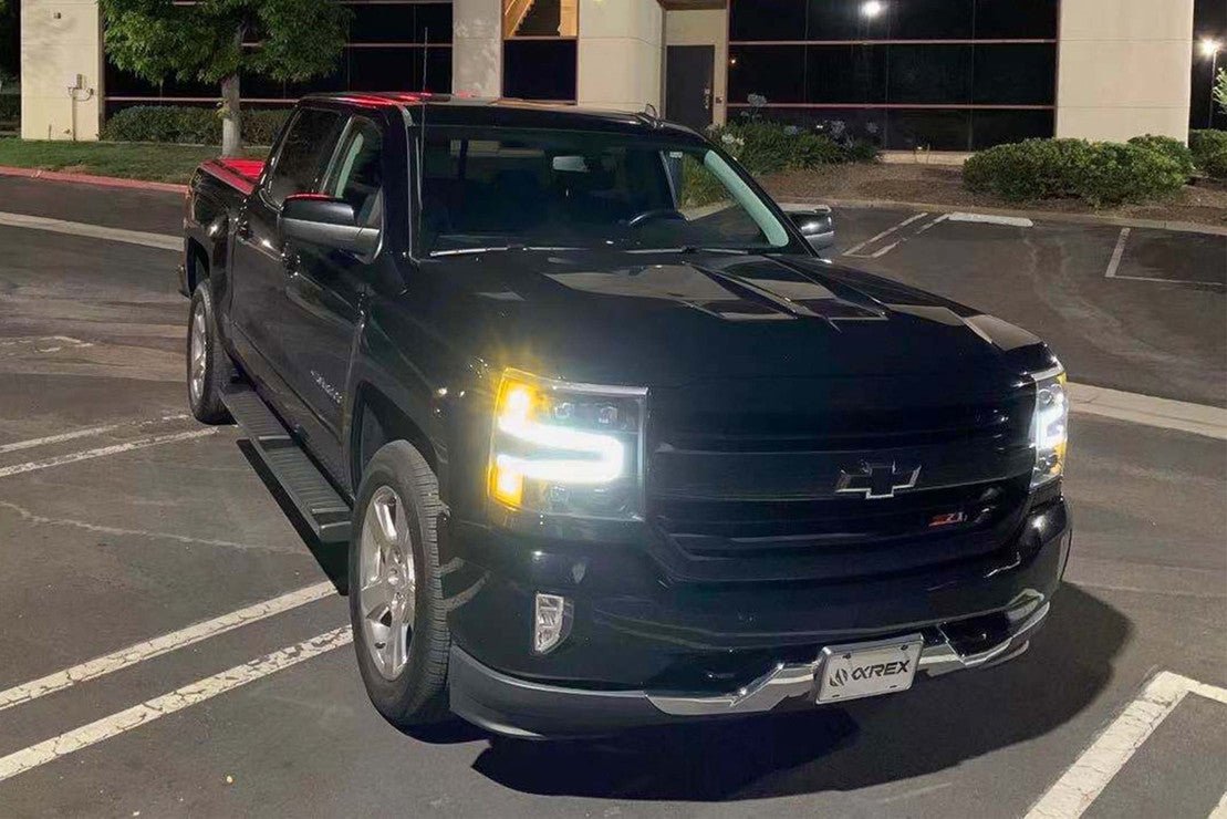 Chevrolet Silverado (16-18): Alpharex Luxx Headlights - Image 10