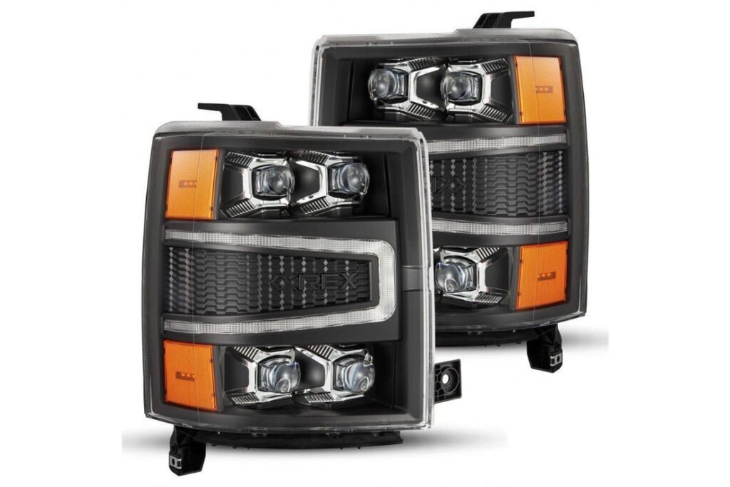 Chevrolet Silverado (14-15): Alpharex Nova Headlights