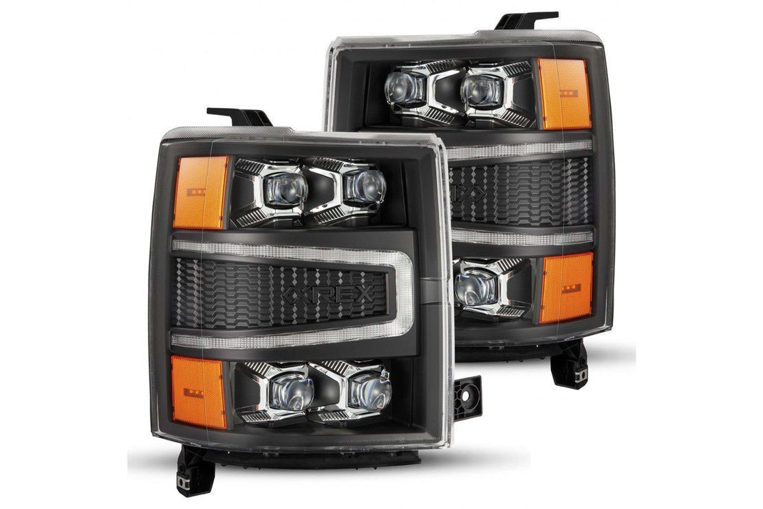 Chevrolet Silverado (14-15): Alpharex Nova Headlights - Image 1