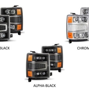 Chevrolet Silverado (14-15): Alpharex Nova Headlights - Image 4