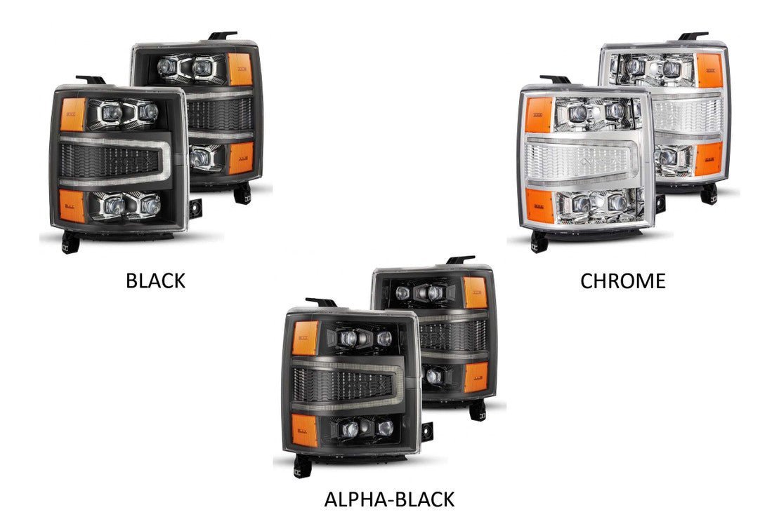 Chevrolet Silverado (14-15): Alpharex Nova Headlights - Image 4